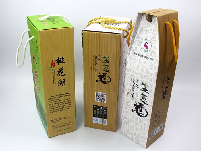 個(gè)性禮盒包裝讓“竹筒酒”身價(jià)倍增，長(zhǎng)沙包裝印刷廠再為桃江特產(chǎn)定制包裝