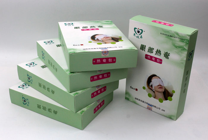 哪里可以做禮盒包裝？護(hù)眼神器亮視嘉護(hù)眼貼禮盒包裝+手提袋套裝出自長沙印刷廠